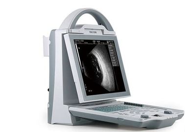 White Mobile Ultrasound Scanner เครื่องตรวจอัลตร้าซาวด์แล็ปท็อปแบบพกพา B / W