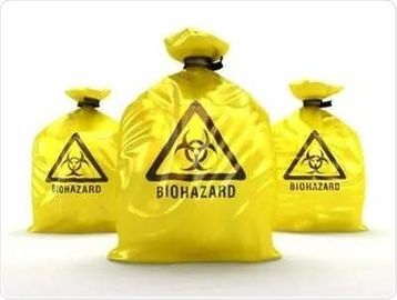 ถุงขยะมูลฝอยขนาด 5 x 86 ซม. 70 ซม. ทิ้งขยะ Biohazard