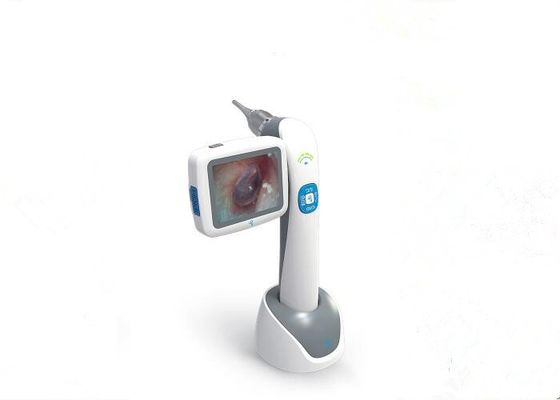 กล้องดิจิตอลทางการแพทย์แบบพกพาวิดีโอ Otoscope Rhinoscope Laryngoscope พร้อมหน้าจอ LCD ขนาด 3 นิ้ว