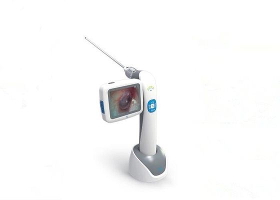 Digital ENT Otoscope และ Nasal Endscope และ Laryngoscope กล้องวิดีโอมือถือที่มีความละเอียด 640 * 480