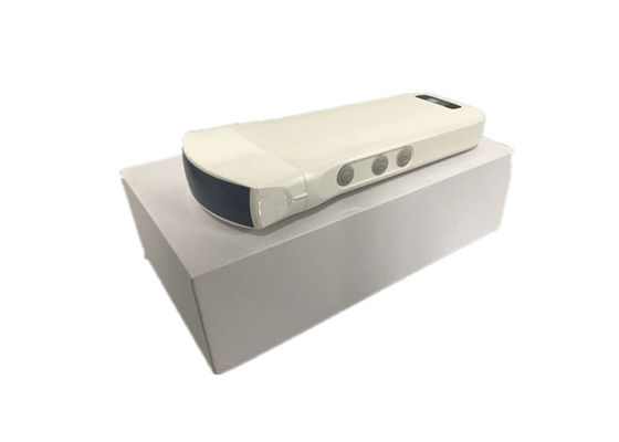 Ultrasonic Transducer Linear Convex Probe Handheld Ultrasound Scanner การเชื่อมต่อ Wifi รองรับการพิมพ์รายงาน