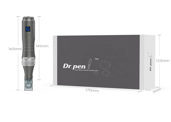 ปากกา Micro Needling ขนาดเล็ก 6 สปีดพร้อมจอแสดงผลดิจิตอล 0-2.5 มม. ความยาวเข็มปรับได้