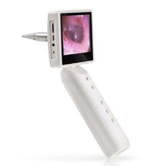 3.5 นิ้วหน้าจอทางการแพทย์ USB วิดีโอ O Toscope วิดีโอดิจิตอลที่มีภาพที่ชัดเจน Rhinoscope Laryngoscope ตัวเลือก