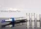 ปากกาไฟฟ้า Microneedle Derma สำหรับรักษาสิว, 2 แบตเตอรี่ผิวปากกา Needling