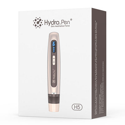 แบรนด์ดั้งเดิม Hydra Pen H5 ปากกา Derma Pen MicroNeedling พร้อม EMS เอาต์พุตเซรั่มปรับได้ MTS ลดรอยแผลเป็น ริ้วรอยเล็กๆ และรอยย่น