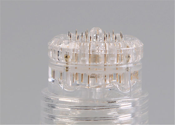 เข็มไฮดรา Derma Roller แสตมป์ 20 Microneedling รับเซรั่มเข้าสู่ผิวหนังทองคำไทเทเนียม