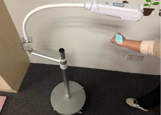 ความละเอียดของภาพสูงหลอดเลือดดำอุปกรณ์ระบุตำแหน่งเดสก์ท็อปหลอดเลือดดำ Finder ด้วยแสงอินฟราเรด