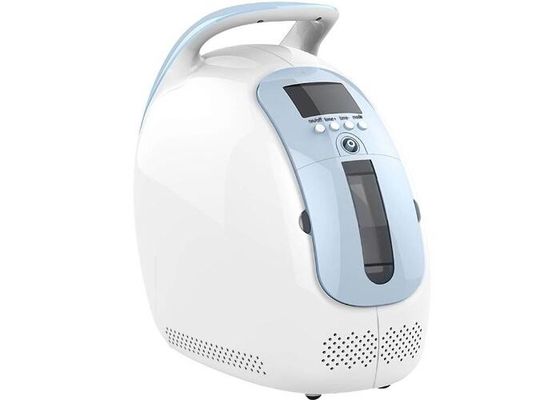 ใช้ในบ้าน Oxygen Concentrator เครื่องจ่ายออกซิเจนแบบพกพาพร้อมอะแดปเตอร์ในรถยนต์ 1 ~ 5L / นาทีเสียงรบกวนในการทำงาน≤45dB